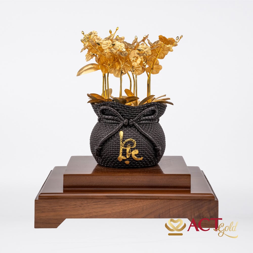 Cây dát vàng - Quà Tặng Dát Vàng - Công Ty TNHH Q&V